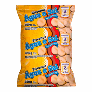 Biscoito 3 de Maio Água e Sal 300g